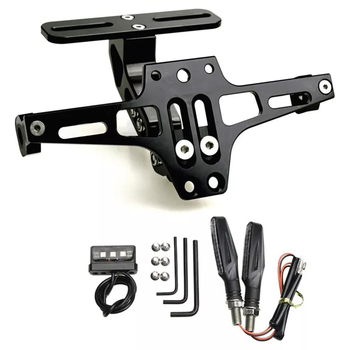 Hátsó rendszámtábla keret motorkerékpárhoz | FrameSet modell | Creative márka | univerzális motorkerékpárokhoz és utcai autókhoz | motorkerékpár-módosítás