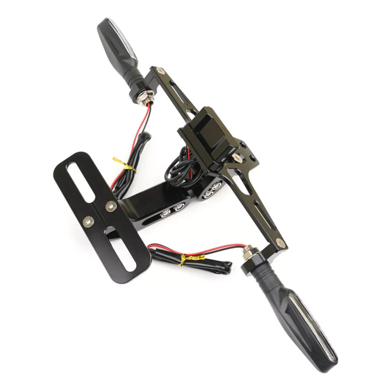 Hátsó rendszámtábla keret motorkerékpárhoz | FrameSet modell | Creative márka | univerzális motorkerékpárokhoz és utcai autókhoz | motorkerékpár-módosítás