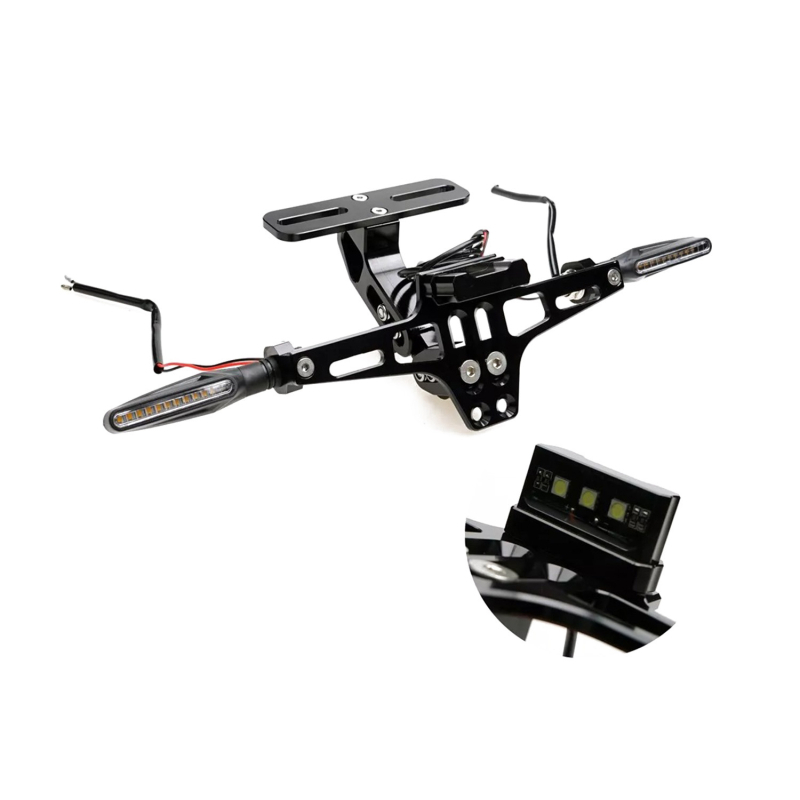 Hátsó rendszámtábla keret motorkerékpárhoz | FrameSet modell | Creative márka | univerzális motorkerékpárokhoz és utcai autókhoz | motorkerékpár-módosítás