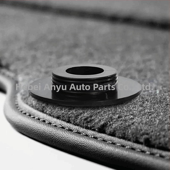 Универсален автомобилен комплект за фиксиране на килим с двойно-слоен разглобяем копче (Модел: Carpet buckle; Приложение: Universal; Материал: Nylon plastic)