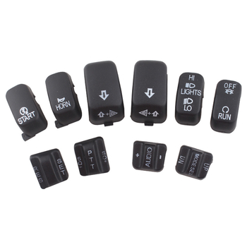 Motorkerékpár gombfedél Harley Glide-hoz, modell HL9613-01