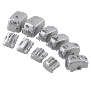 Motorkerékpár gombfedél Harley Glide-hoz, modell HL9613-01