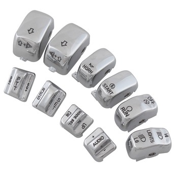 Motorkerékpár gombfedél Harley Glide-hoz, modell HL9613-01