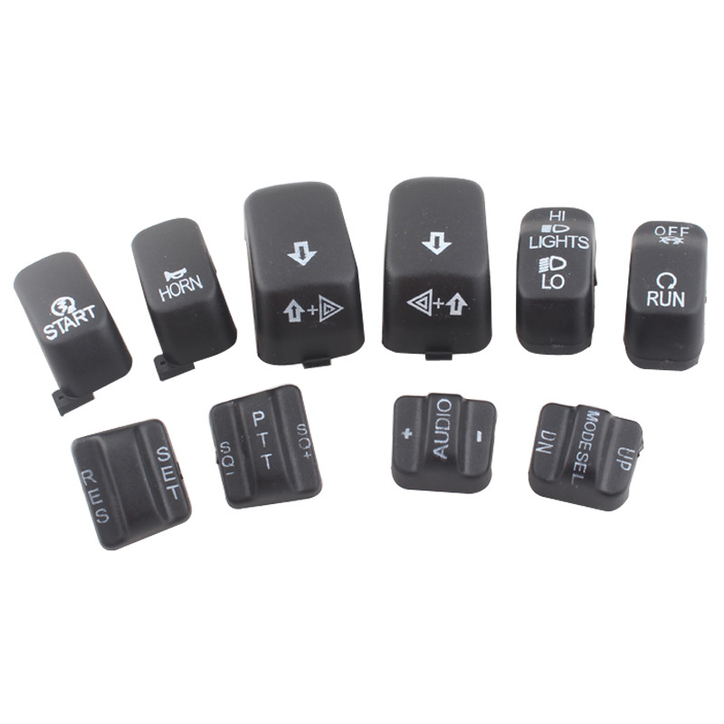 Motorkerékpár gombfedél Harley Glide-hoz, modell HL9613-01