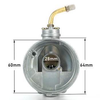 Motociklo karburatorius, ZUQING HK141, plokščio siurbimo plunžerio tipas, montavimo anga 17 mm