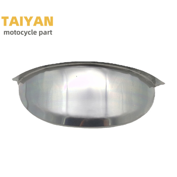 Капак за фар на мотоциклет TAIYAN TYLH-01 — кръгъл ретро метален капак за GN125, универсален модел
