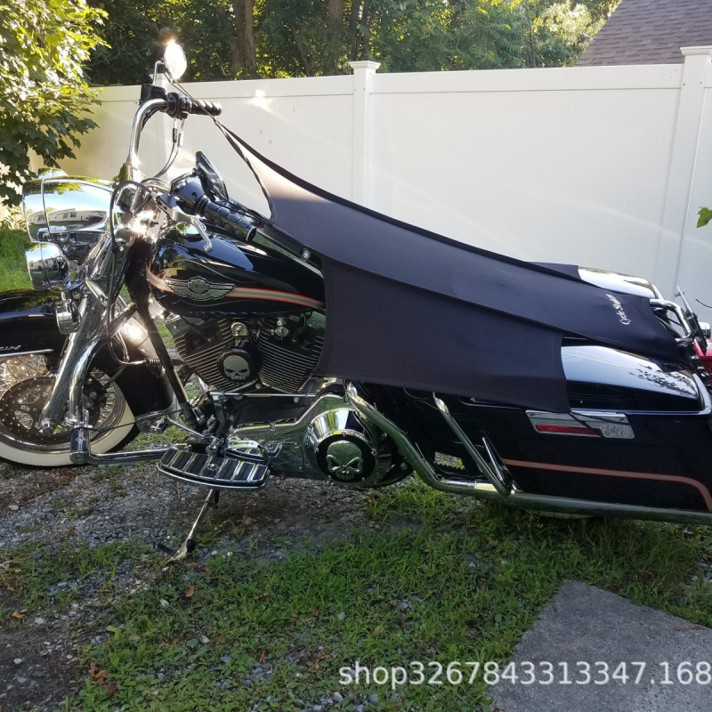 Motocikla un elektro velosipēda pārklājs, četros sezonos, vienslāņu dizains, svars 0,2 kg, PU4000 izturīgs sudraba pārklājuma Oxford audums