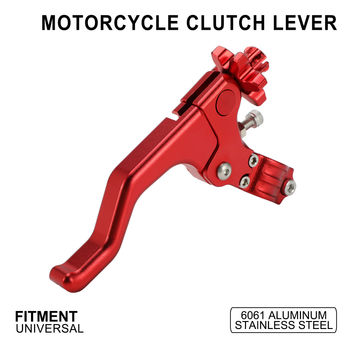 Универсален лост за съединител за офроуд мотоциклети, алуминиева сплав и неръждаема стомана, ергономичен дизайн за намаляване на усилието, модел S-00 (второ поколение)