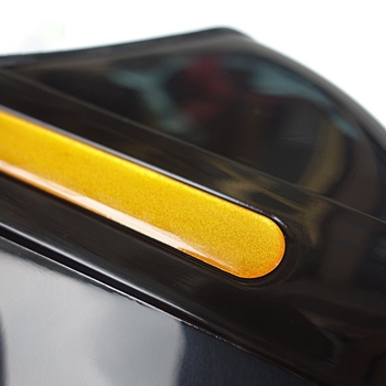 Προστάτης χεριού μοτοσικλέτας με παρμπρίζ, PP πλαστικό, μάρκα Pass Hao