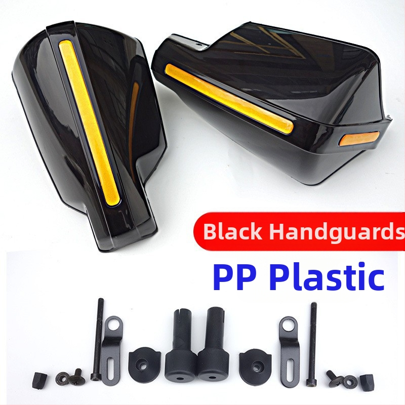 Προστάτης χεριού μοτοσικλέτας με παρμπρίζ, PP πλαστικό, μάρκα Pass Hao