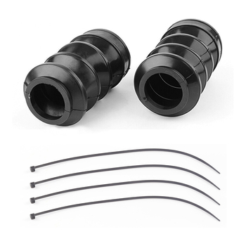 Прахозащитна капачка за предна вилка на Харли - каучук, модел JH-37, съвместима с Харли мотоциклети