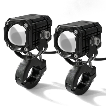 LED προβολέας μοτοσικλέτας με Demon Eye, 12V, 10W, 8000 lm, IP67, αλουμινένιο περίβλημα