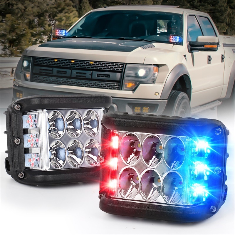 LED darba gaisma off-road — 36W, 12V, 3000 lm, 6500K, alumīnija liešanas korpuss, modelis OL-1818S