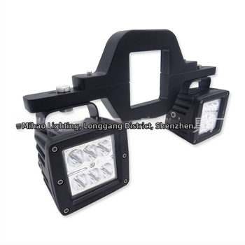 Wrangler saderīgs LED darba gaismas stiprinājums, 36W, 9-36V, 5000h, 50000K, alumīnijs