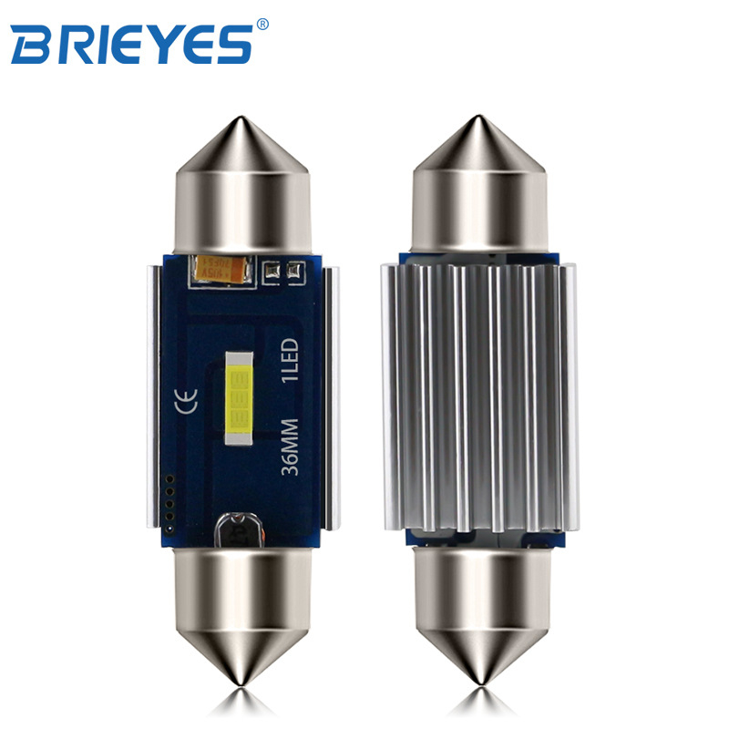 Lumină LED pentru plafonul mașinii, Double tip C5W Festoon, 1 CSP1860 LED, 2.7W, 12-16V