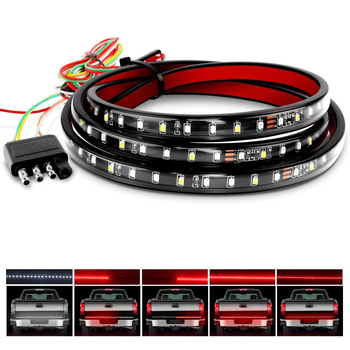 LED aizmugurējais lukturis pickupam — vienrindes, 22W, 12V, 800 lm, 50 000 h