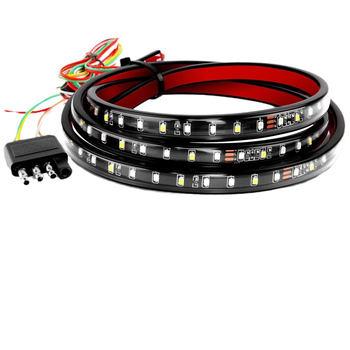 LED aizmugurējais lukturis pickupam — vienrindes, 22W, 12V, 800 lm, 50 000 h
