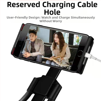 Универсален държач за шия за телефон и таблет, лек и мултифункционален, с преносим клип.