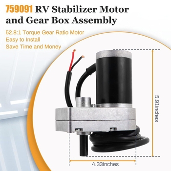 Elektriskais motors RV stabilizatoram LC759091 (Modelis LC759091, Lietošana LC759091)