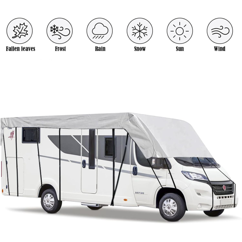 Покривен капак за каравана RV | Полиестер | Модерен стил | Защита от прах / покрив за климатик
