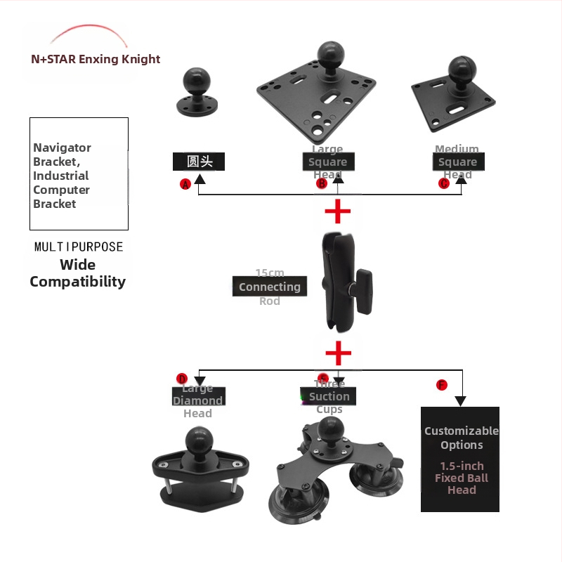 База/стойка за таблет за индустриална употреба с VESA държател, модел NPHA-MC-B15cm ARM-BC; стил: повдигане; тегло 0.9 кг; съвместим с iPad и iPhone поколения; приложения: животновъдство, земеделие, горско стопанство, рибовъдство