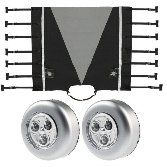 Priekinis tempiamasis gaubtas dangtis RV, OEM medžiaga, pritaikomas apdorojimas, tinkamas karavaniams