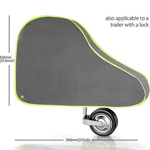 Priekabų ir karavanų gaubtas — 4 sluoksnių neaustas audinys, pritaikomas, dulkių, lietaus ir UV apsauga, tinkamas RV