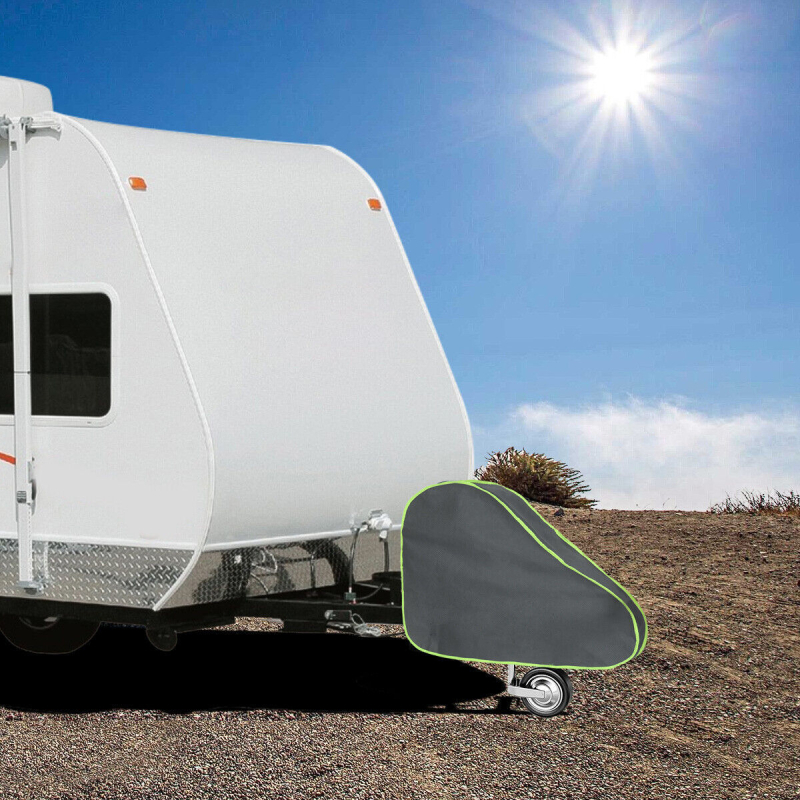Priekabų ir karavanų gaubtas — 4 sluoksnių neaustas audinys, pritaikomas, dulkių, lietaus ir UV apsauga, tinkamas RV