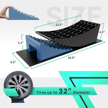 YH HDPE RV нивелиращ блок с рампа – персонализирана балансова подложка