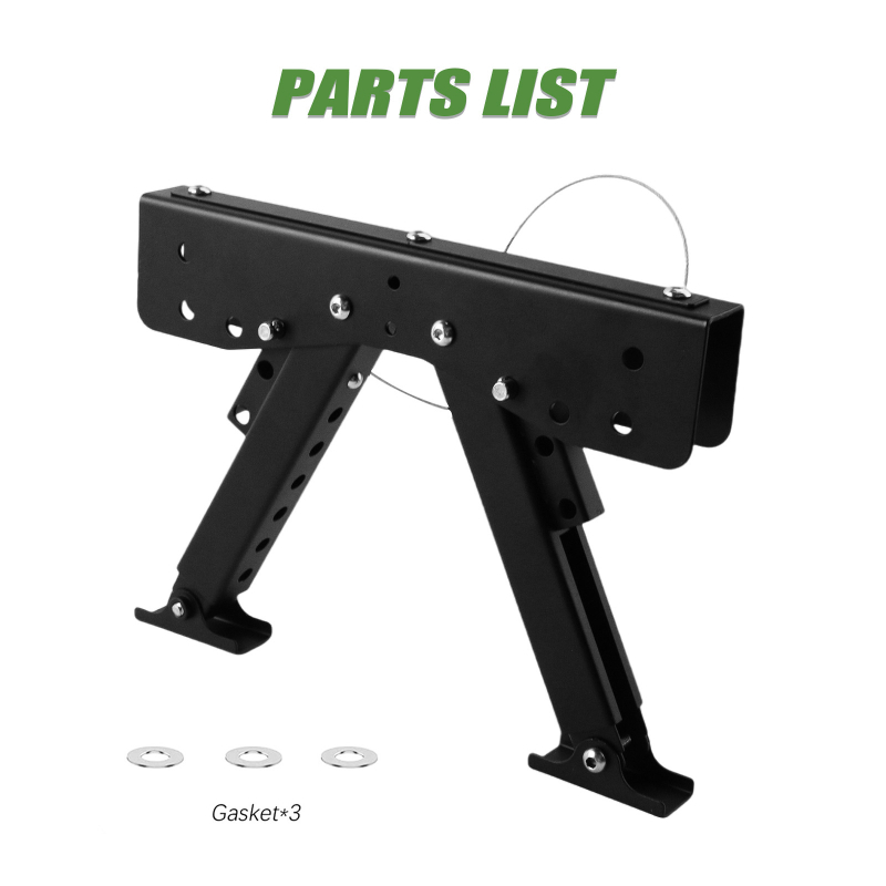Összecsukható RV lépés stabilizátor készlet – SPEEDPARK OT428, RV-hez, anyag: vas