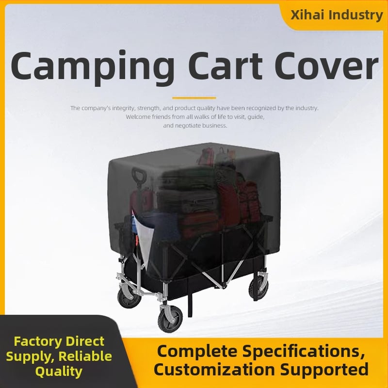 Āra ratiņu pārsegs kemperiem, Oxford audums, lietus/putekļu/UV aizsardzība, atvērums ar izstiepjamu dizainu, logotipa druka pieejama