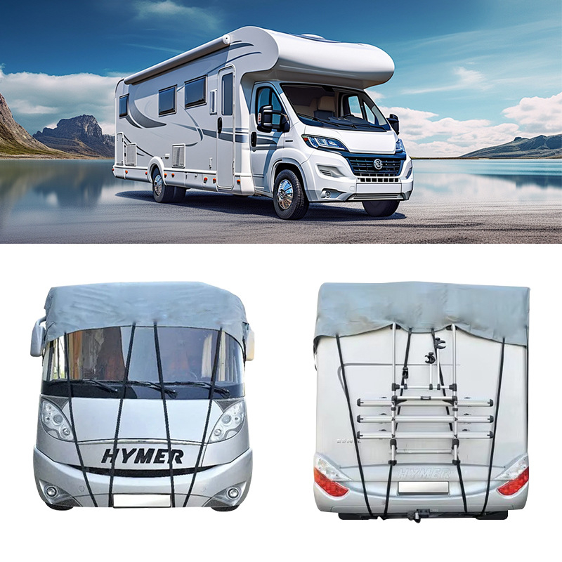 Покривен калъф за кемпер — полиестер, модерен минималистичен стил, калъф за автомобил