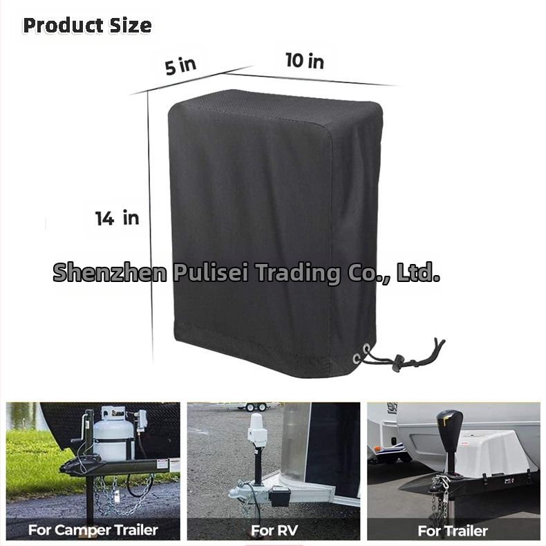 Защитно покритие за теглич на каравана | Oxford плат | Модел HYM128 | прахозащита | персонализирана обработка