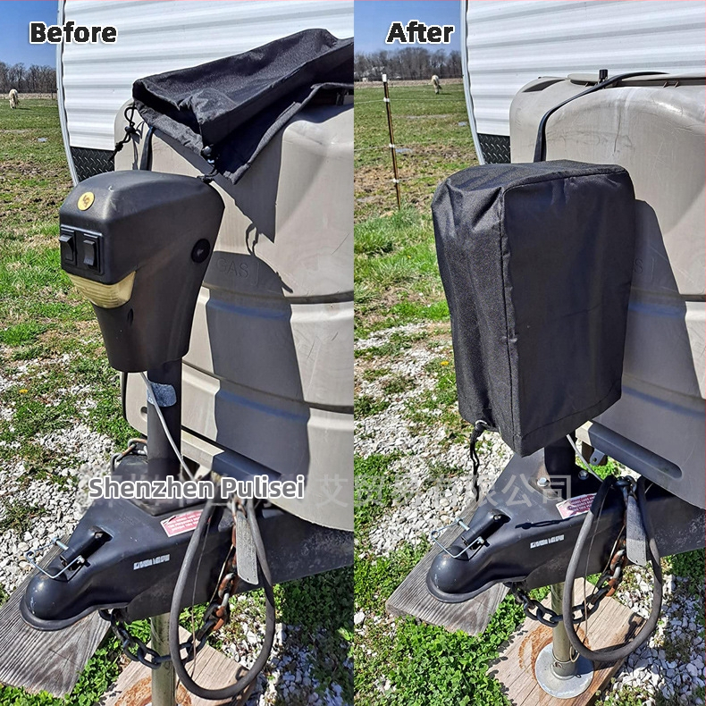 Защитно покритие за теглич на каравана | Oxford плат | Модел HYM128 | прахозащита | персонализирана обработка