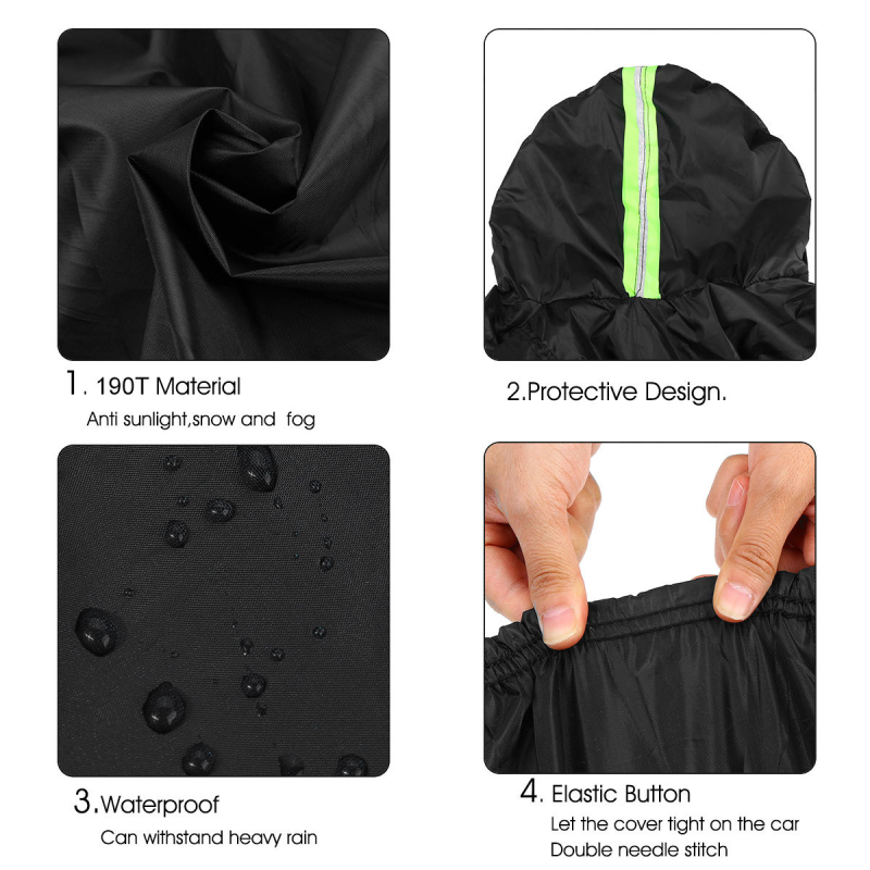 Bolong automobilio uždangalas iš skėtinių audinių – universalus SUV ir sedanui, atsparus vandeniui, dulkėms