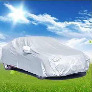 Universāls auto pārklājs, aizsardzība pret sauli un putekļiem, UV aizsardzība; materiāls: neilona audums; saderīgs ar dažādiem modeļiem; svars: apmēram 1 kg; piemērojamās specifikācijas: dažādas