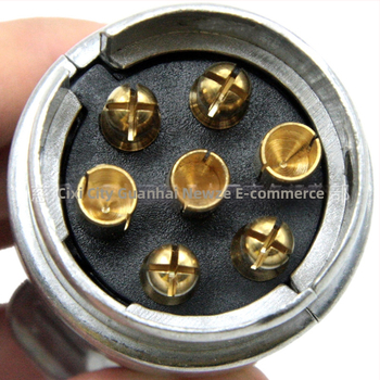 7-ядрен европейски стил букса за ремаркета, алуминиев корпус от сплав, за задни светлини