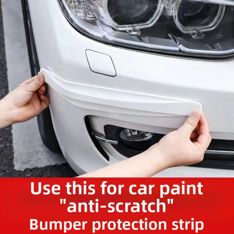 Nanmo pull защитна лента за броня, силикон, за предна и задна броня, модел: Както е показано, съвместим: универсално