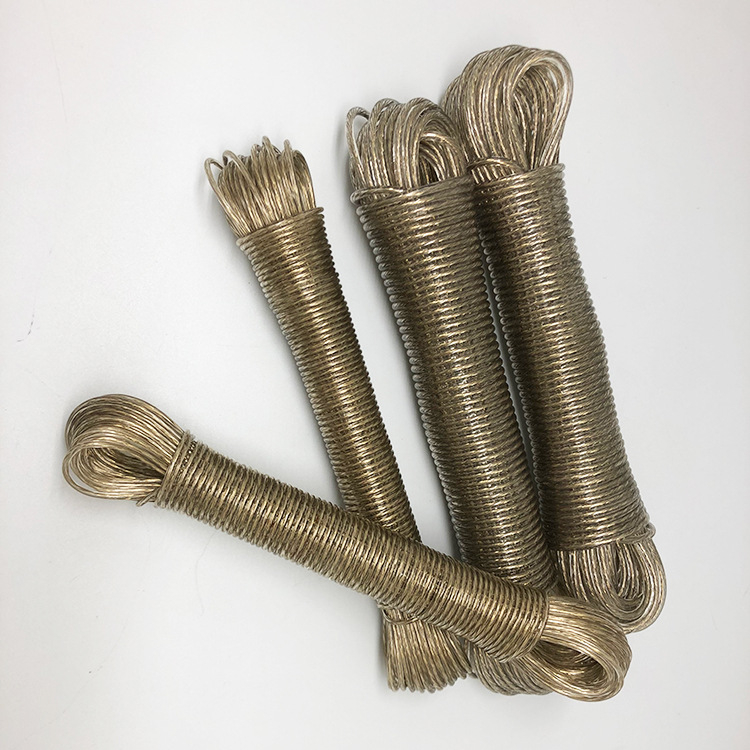 Fulaier PVC salokāma žāvēšanas virve iekšējai un ārējai lietošanai, neizslīdīga, daudzfunkcionāla