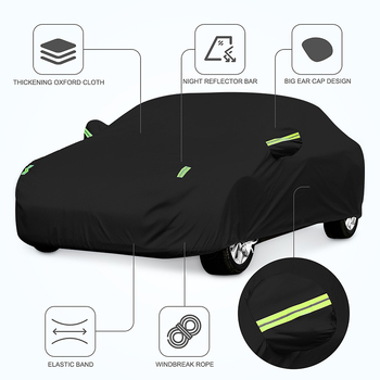 Automobiļu pārsegs no biezinātas kokvilnas vates, pielāgojama apstrāde, piemērots automobiļiem, izcelsme Zhejiang