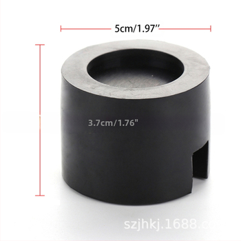 Universal αυτοκινητικό καουτσούκ μαξιλάρι στήριξης, μοντέλο A0368, συμβατό TY, adaptor δαπέδου για αυλακωτή ράγα πλαισίου