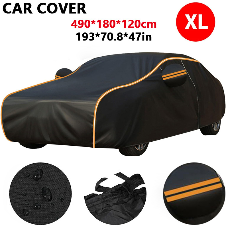 Automobilio dangtis iš Oxford audinio, visiems keturiems metų laikams, vieno sluoksnio, pritaikomas