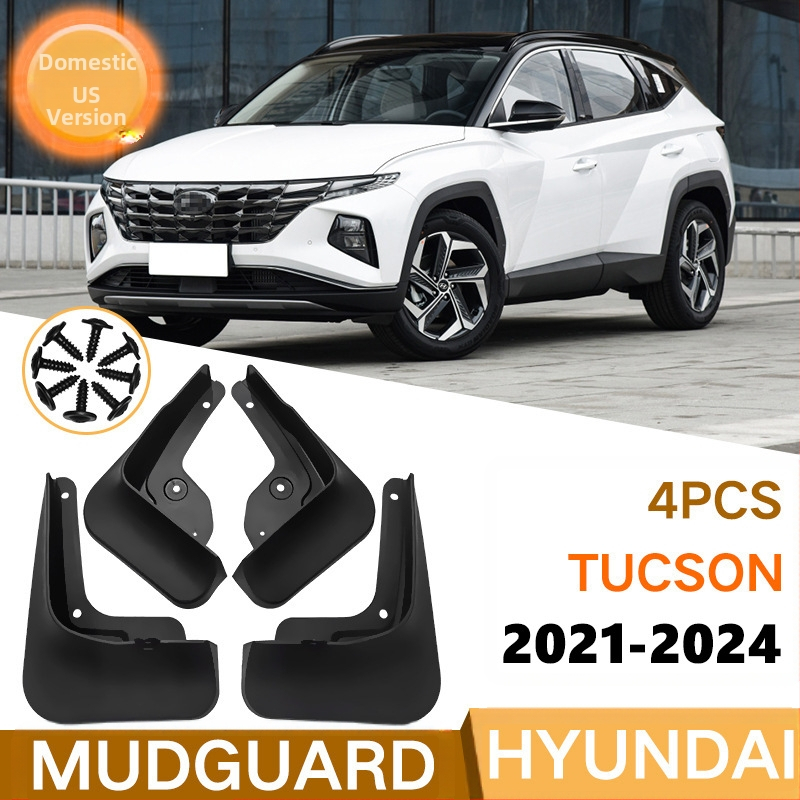 Dubļu sargs Tucson 2021–2024, PP mīksta plastmasa, pielāgojams