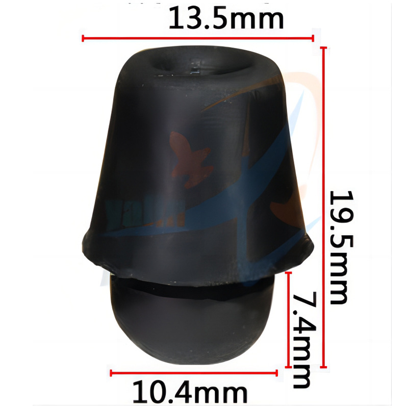 Гумен буферен блок за врата на автомобил, Yalin HU02, универсална съвместимост