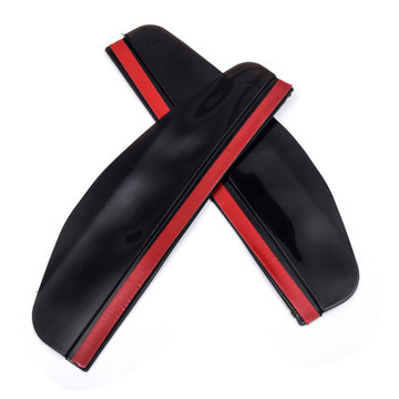 Autó visszapillantó tükör esővédő (vastag pár, műanyag, univerzális illeszkedés)