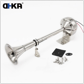 Автомобилна електрическа сирена AS054, 304 неръждаема стомана, 12V, 100W, 125dB