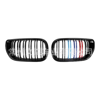 BMW 3‑серия E46 предна решетка — ABS пластмаса, пасва на модели 1997–2004 г., монтаж върху предна броня