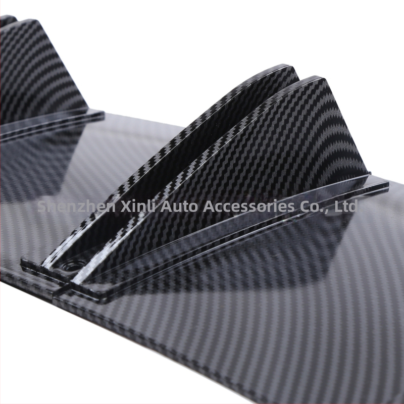 Заден спойлер за броня, универсален триъгълен разделен дизайн, материал PP, модел 6091, тегло 678 g