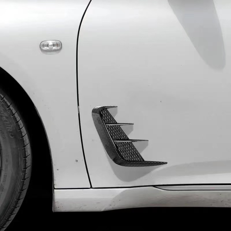 Autocolante pentru caroserie – BREE NO.1, universale, din plastic, cu shark-gill aeratoare pentru uși, aripi și barele față și spate