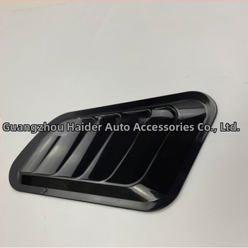 Dekoratīvā uzlīme auto motora kapotei ventilam, ABS, TM-368 modelis, pielāgojama, vispārēja savietojamība